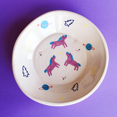 Тарелка глубокая "Пони"